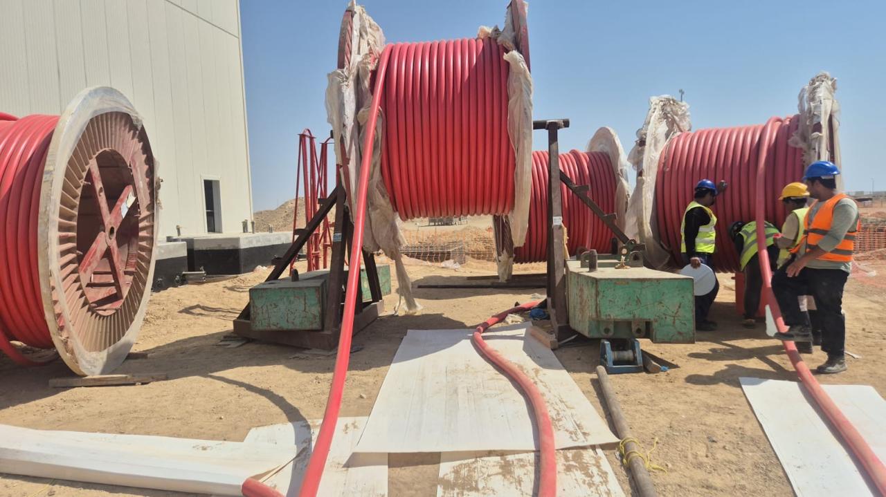 Underground cable installation